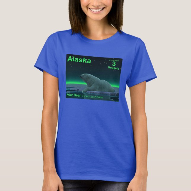 Camiseta Oso polar del borde del hielo (Anverso)