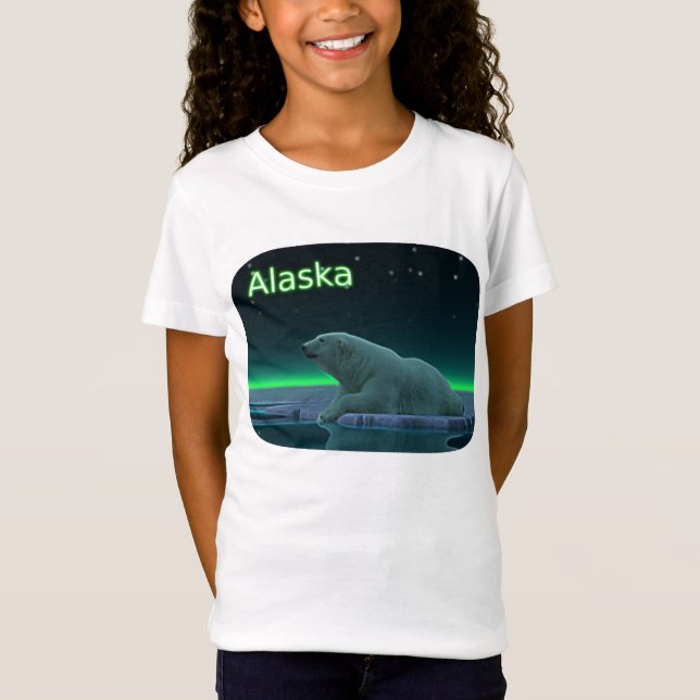 Camiseta Oso polar del borde del hielo (Anverso)