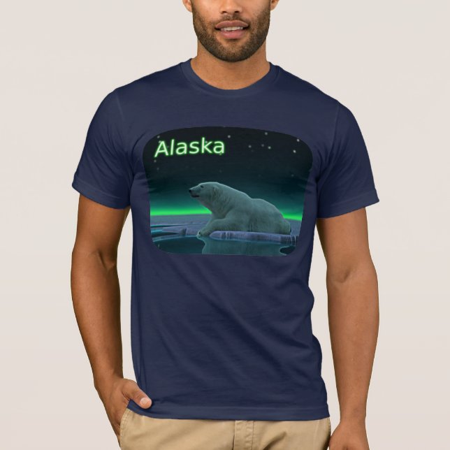 Camiseta Oso polar del borde del hielo (Anverso)