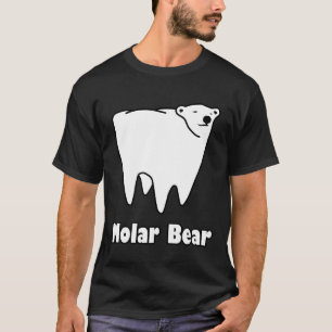 Camiseta Oso polar del diente del oso molar