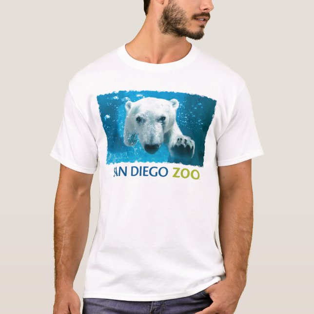 Camiseta Oso polar del parque zoológico de San Diego (Anverso)