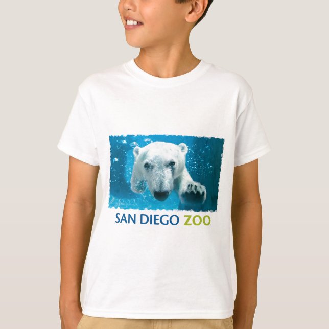 Camiseta Oso polar del parque zoológico de San Diego (Anverso)