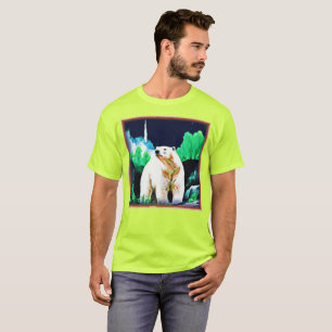 Camiseta Oso Polar en El Salvaje. ¡Hazte con una en Zazzle