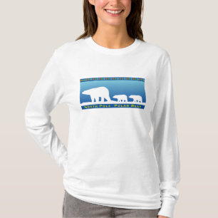Camiseta Oso Polar en Hielo