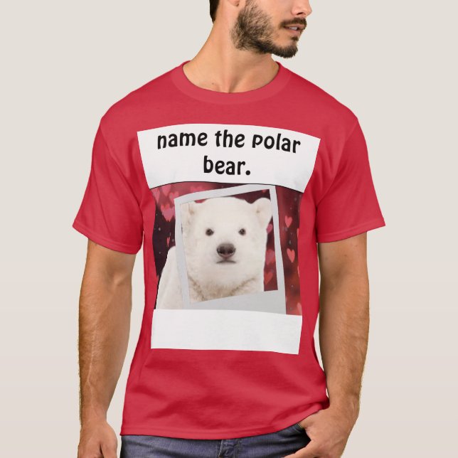 Camiseta Oso polar en la foto (Anverso)