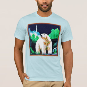 Camiseta Oso Polar en La Naturaleza. Comprar Ahora