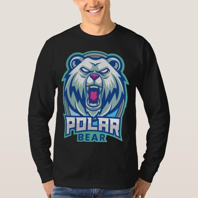 Camiseta Oso Polar Enojado (Anverso)