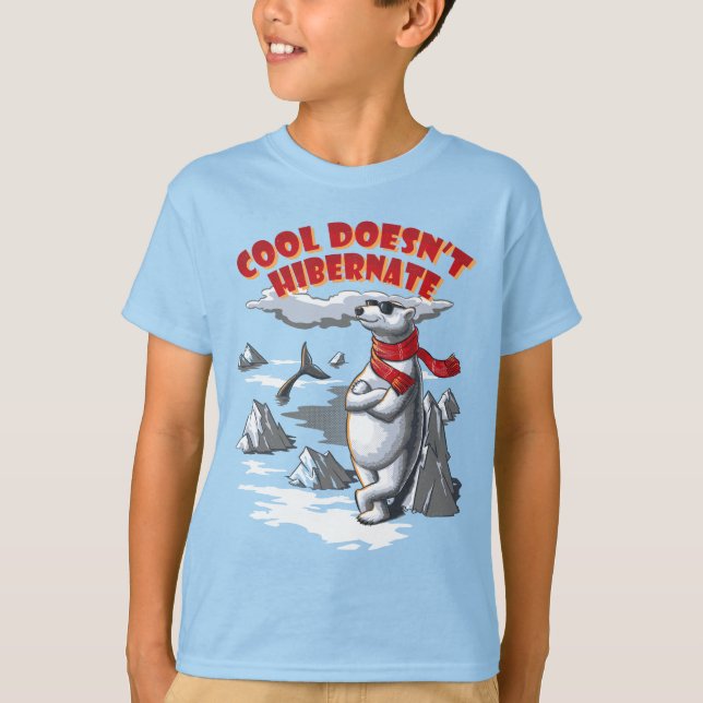 Camiseta Oso Polar Genial (Anverso)