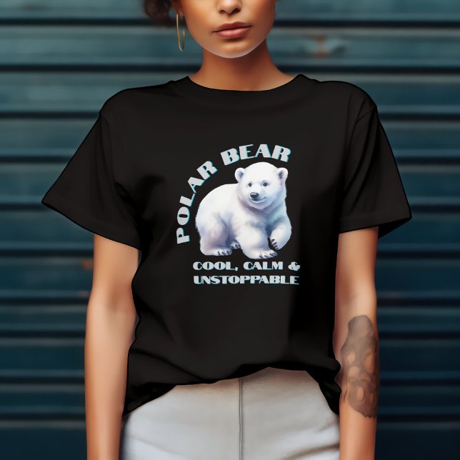 Camiseta Oso Polar Genial Tranquilo e Imparable (Subido por el creador)