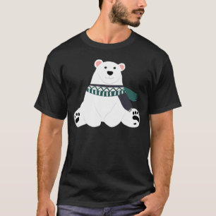 Camiseta Oso Polar Infantil Para Niños O Chicas Cuidados Os