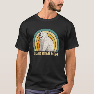 Camiseta Oso Polar Mamá Día de la Madre Osas Polares Chicas
