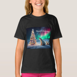 Camiseta Oso Polar: Mamá se queda con el árbol de navidad d