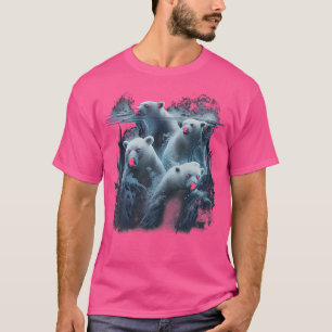 Camiseta Oso Polar Nadando Vida Silvestre Ártica Ursus Mari
