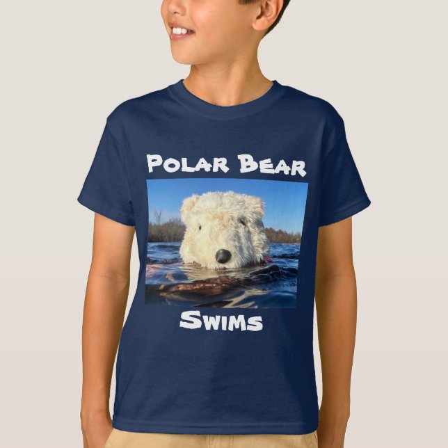 Camiseta Oso Polar Nade (Anverso)