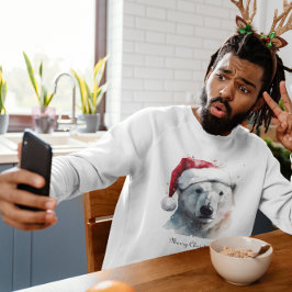 Camiseta Oso polar navidad, personalizable