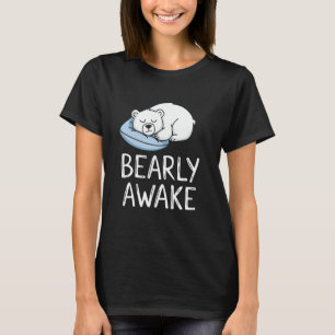 Camiseta Oso Polar Pajama Bearly Awake Sleep