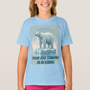 Camiseta "Oso polar" parado en un iceberg