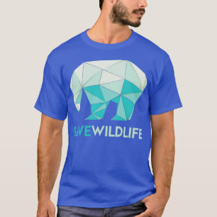 Camiseta Oso polar salvar la vida salvaje