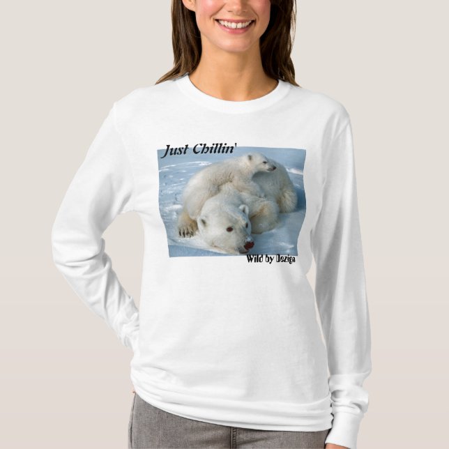 Camiseta Oso Polar Solo Regalos De Chillin (Anverso)