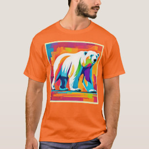 Camiseta Oso Polar Vibrante