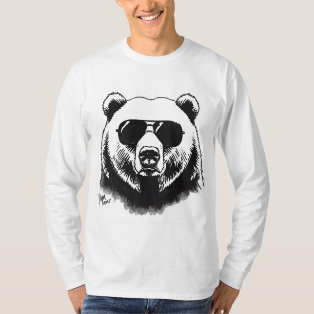 Camiseta oso que lleva puesto (Anverso)
