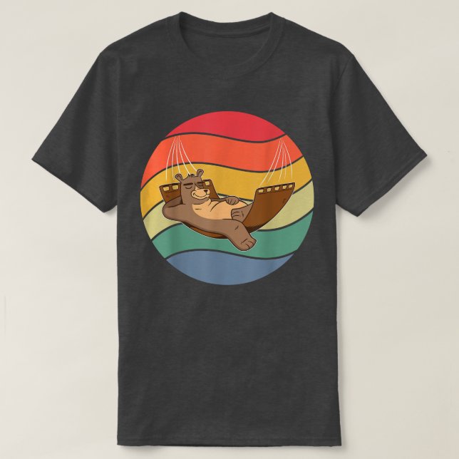 Camiseta Oso relajado (Diseño del anverso)