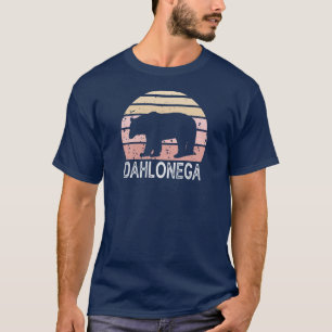 Camiseta Oso retro de Dahlonega Georgia