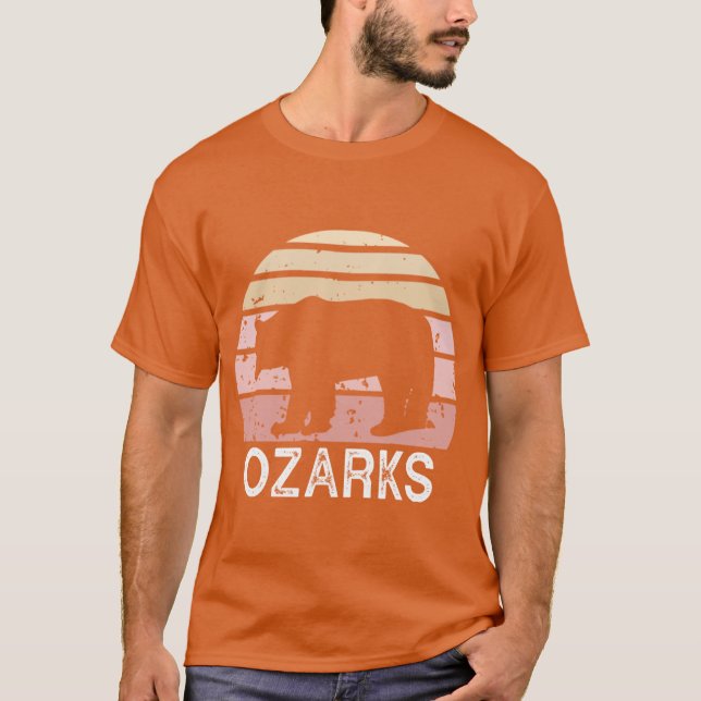 Camiseta Oso Retro de Ozarks (Anverso)