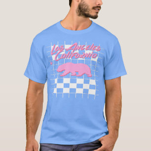Camiseta Oso retro moderno de Los Angeles California