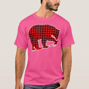 Camiseta Oso rojo de plástico 1703