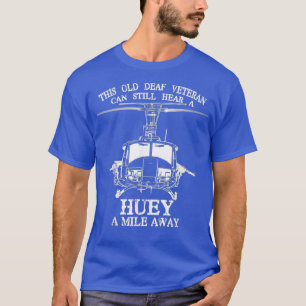 Camiseta Oso Sordo Huey A Una Milla De Huey H, Un Veterano 