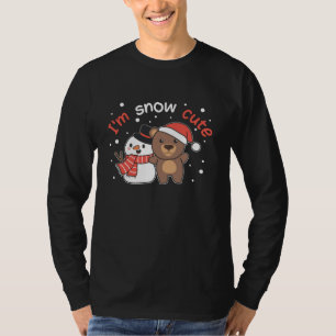 Camiseta Oso, soy el muñeco de nieve de nieve.