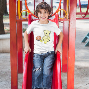 Camiseta Oso Teddy amarillo