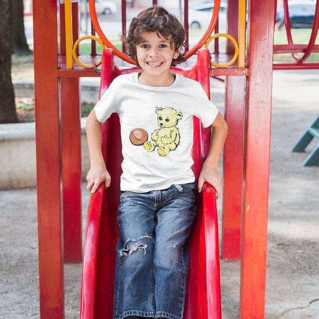 Camiseta Oso Teddy amarillo (Subido por el creador)
