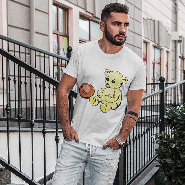 Camiseta Oso Teddy amarillo (Subido por el creador)