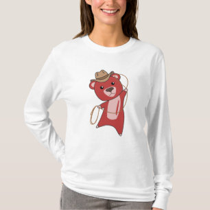 Camiseta Oso Teddy Bear Oso Oro Rojo Occidental
