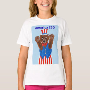 Camiseta Oso Tío Sam América 250