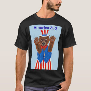 Camiseta Oso Tío Sam América 250