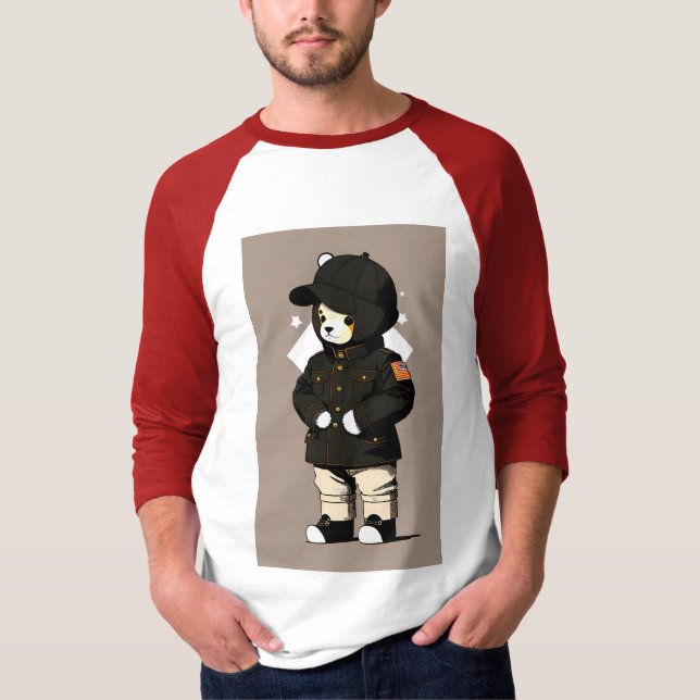Camiseta oso-usa (Anverso)