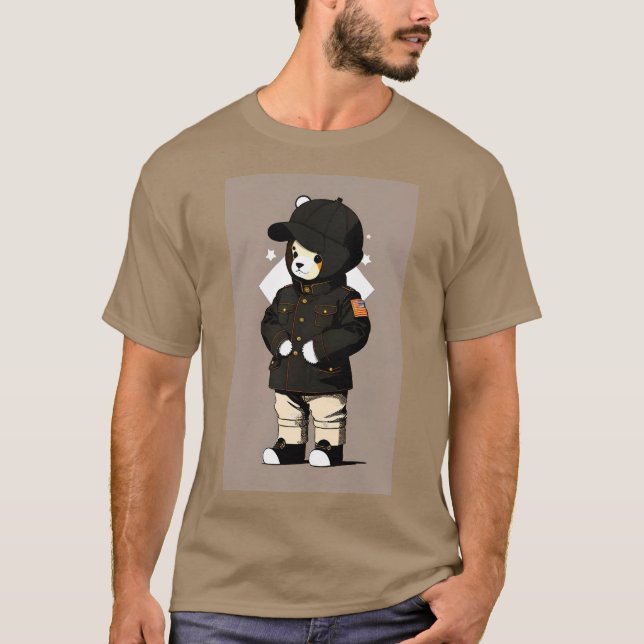 Camiseta oso-usa (Anverso)