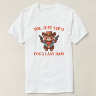 Camiseta Oso Vaquero Divertido