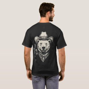 Camiseta Oso Vaquero: ¿Este sombrero me hace parecer perro?