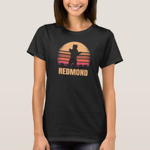 Camiseta Oso Vintage O Trastorno Retro De Redmond Oregon 80
