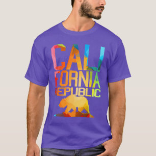 Camiseta Oso vívido de la República de California