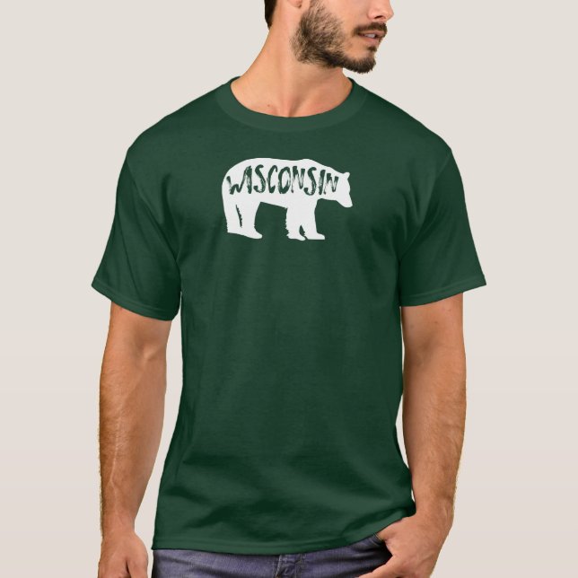 Camiseta Oso Wisconsin (Anverso)
