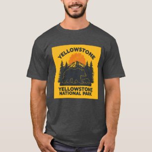 Camiseta Oso y cría de Yellowstone