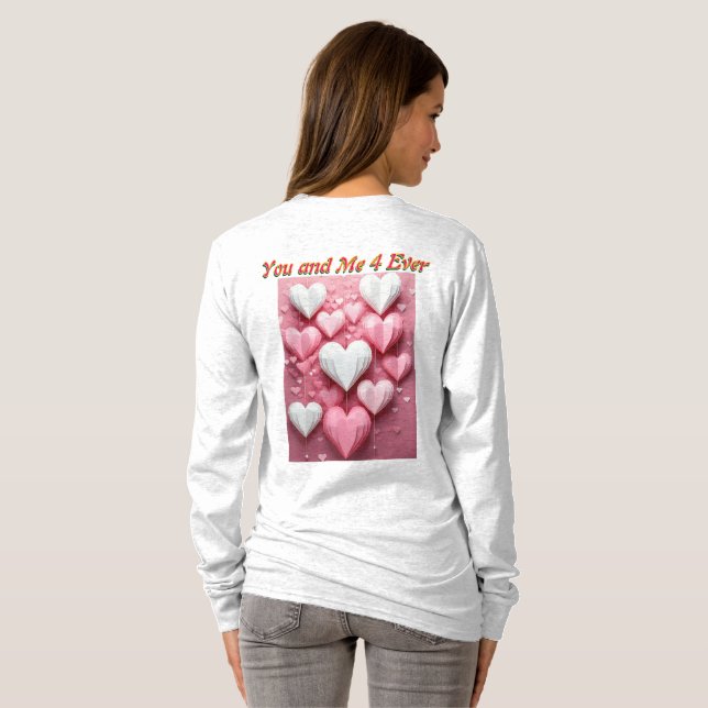 Camiseta Oso y pingüino (Reverso completo)