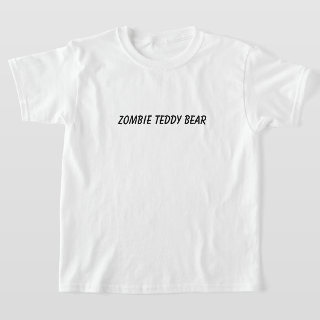 Camiseta oso zombie Teddy (Distribución)
