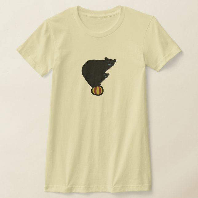 Camiseta Osos atrapados en el acto de equilibrar una bola (Distribución)