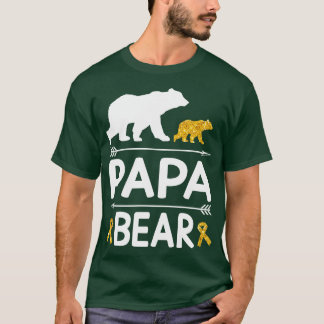 Camiseta Osos Caminando Juntos Papá Abuelo Nieto Daugh